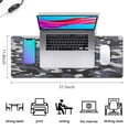 thumbnail image 5 of Gray Military Camouflage &nbsp;mousepad Gamingwaterproofnon Slip&nbsp;for Office Home Work GamingmousepadRubber Base Mousepad with Stitched Edges 31.5x11.8inches, 5 of 7