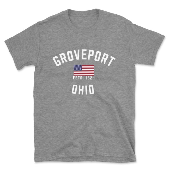 Groveport Ohio Patriot Men's Cotton T-Shirt
