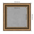 thumbnail image 4 of Amanti Art Manhattan Bronze Narrow Framed Magnetic Board 16 x 16 in., 4 of 7