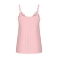thumbnail image 4 of aidice Womens Tank Tops Eyelet Lace Deep V Neck Sleeveless Loose Spaghetti Strap Comfy Casual Summer Tops, 4 of 6
