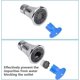 thumbnail image 5 of Dual Function 2-flow Kitchen Sink Aerator 360 Rotating Swivel Tap Water Saving Faucet with 22mm Adapter Female Thread, 5 of 5