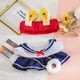 thumbnail image 5 of 30cm Stuffed Dolls Accessories LaLafanfan Cafe Duck Dog with Clothes Plush Toy Cartoon Hoodie Clothing Hair Band Kids Girls Gift, 5 of 5