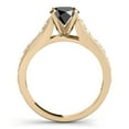 thumbnail image 3 of Aonejewelry 1.15 Ct. Ttw Elegant Design Back Diamond Ring Crafted In 14k Solid Yellow Gold, 3 of 4