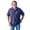 Navy, variant on Men's Big & Tall Big And Tall Americana Polo From