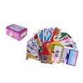 thumbnail image 4 of 3 juegos (90 piezas) tarjetas de aprendizaje de palabras en inglés y chino para niños, educación preescolar, sobre alimentos, suministros diarios, ani Baoblaze Word Flash Cards, 4 of 8