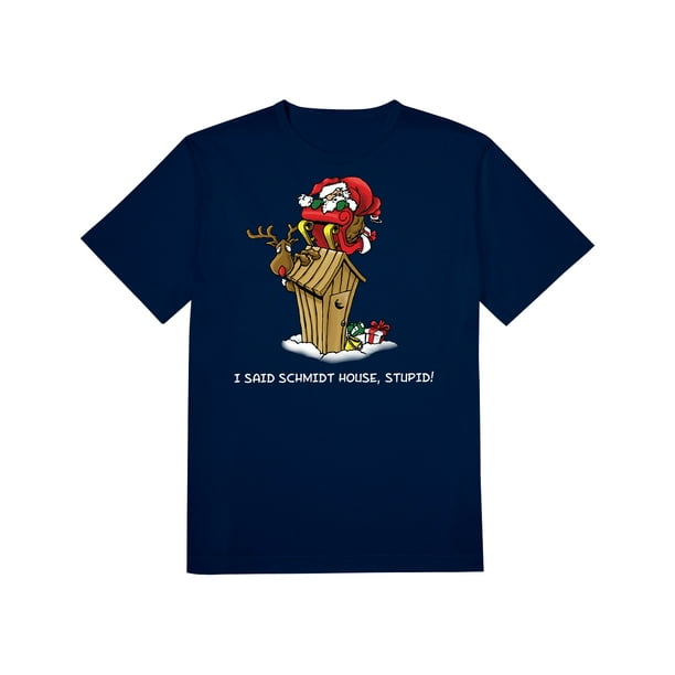 CloseoutZone - I Said Schmidt House Not Outhouse T-Shirt Santa Reindeer ...