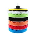 thumbnail image 1 of Almohadilla pulidora, 7 piezas, 7 pulgadas, accesorio para pulir automóviles, esponja para encerar, funcionalidad inteligente, 1 of 8