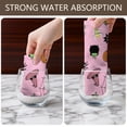 thumbnail image 6 of 6 Pcs Funny Kitchen Towels,Pink Halloween Elements Pattern Microfiber Dish Towels,Kitchen Tea Towels,Kitchen Towel Set (18" X 26"), 6 of 7