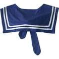 thumbnail image 2 of CAILDANL Fake Collar Dickey Detachable Navy Style Collars Set Half Top Mock Blouse Collar for Women, 2 of 5