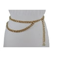 thumbnail image 6 of Women Belt Gold Metal Chain Links Hip Waist New Elegant Dressy Fashion Accessories, 6 of 8