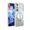 White, variant on ELEHOLD Case for Samsung Galaxy S23, Shockproof Anti-Scratch Full Camera Protector Case with 360° Ring Holder Stand,Black