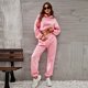 thumbnail image 1 of Puntoco Mujer Casual Cutumn e Invierno Color Sólido Jersey Con Capucha Camisa De Manga Larga+Pantalones Traje Liquidación Puntoco Puntoco-6646, 1 of 8