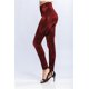 thumbnail image 1 of Leggings de mezclilla de imitación ajustados y elásticos, pantalones a la cadera, forro interior de poliéster, 1 of 6
