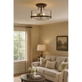 thumbnail image 4 of Hinkley Lighting - Harper - 3 Light Medium Semi-Flush Mount in Transitional, 4 of 13