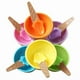 thumbnail image 2 of Juego de de Helado de 12 Piezas, Cuenco Cuchara de Helado de Diferentes Colores, Juego de Vajilla, Cuenco de para Niños, 2 of 5