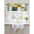 thumbnail image 2 of Valances for Windows Abstract Watercolor Rod Pocket Cafe Window Treatments Valance Curtains for Kitchen Bathroom Laundry Basement Windows 42"x18", 2 of 9