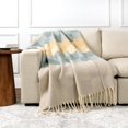 thumbnail image 1 of Luxurious Faux Mohair Throw Blanket – Ultra Soft, Lightweight & Cozy Home Décor Accent, 1 of 3