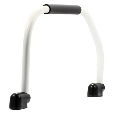 Camco Camper/RV Grab Handle | Crafted of Aluminum with UV Resistant Plastic Brackets (42176)