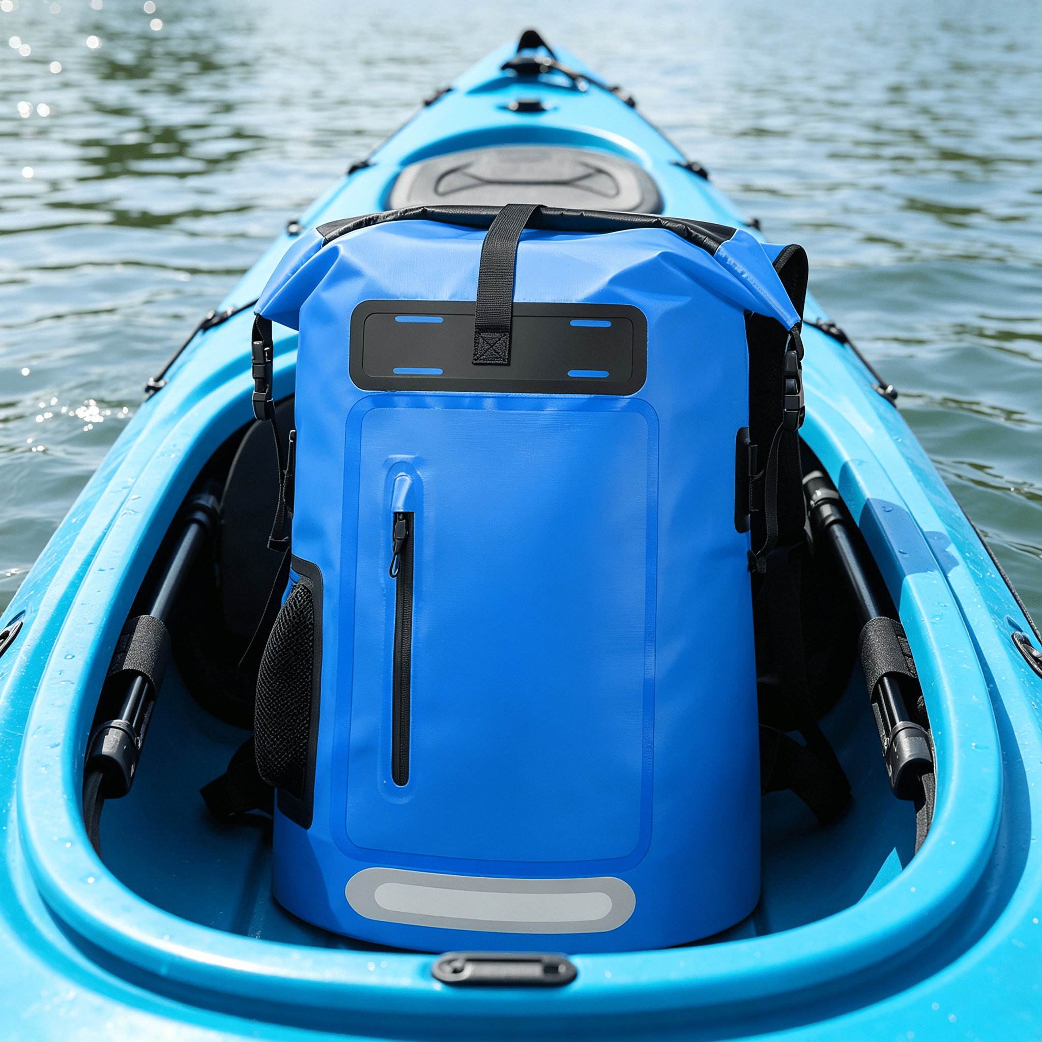GASTROPOD 2026 New 30L Dry Bag Waterproof Floating Backpack Heavy Duty Roll Top Dry Backpack in Blue for Kayaking, Camping, Hiking, Surfing