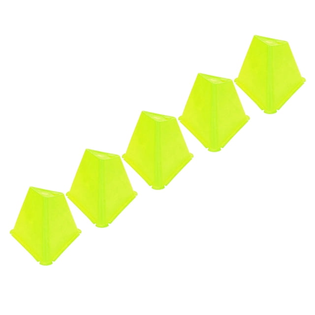 Basketball Training Equipment, Durable Soccer Training Marker Easy To Use Bright Color Wide Applicability Stackable Portable For Outdoor For Sports Orange,Yellow