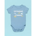 thumbnail image 3 of Coming Granda, Quote Bodysuit Infant -Smartprints Designs,  12 Months, 3 of 4