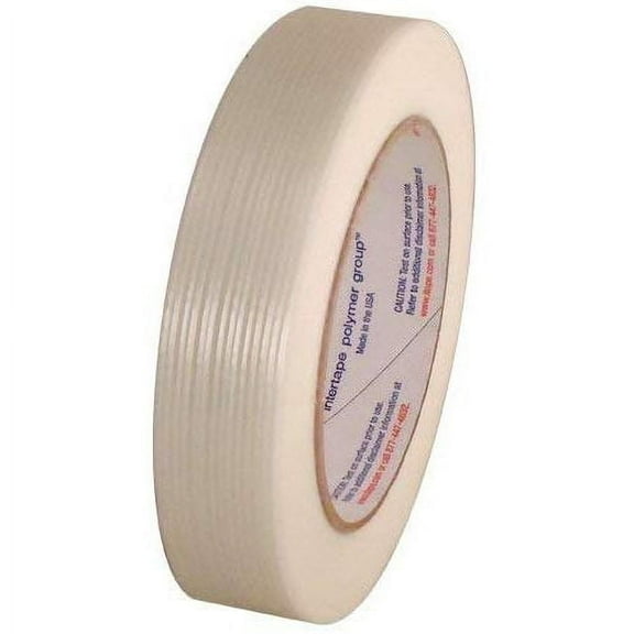 Intertape Utility Grade Filament Strapping Tape (RG286): 1 in. x 60 yds. (White)