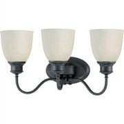 3 Light - Vanity - Fixture - Biscotti Glass