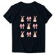thumbnail image 2 of Tops de Cuello Redondo para las Mujeres Impreso Manga Corta Suéter Camiseta de Imitación Rack, Top Casual de Moda para el Hogar Diario Y el Trabajo, 2 of 4