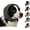 Black, variant on Noise Cancelling Dog Calming Ear Wrap, Anti-Shake Muffs for Thunder Fireworks Groom Bath Swim