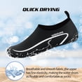 thumbnail image 2 of Watelves Men Women Quick Dry Thin Sole Water Socks Non Slip Aqua Shoes for Beach Pool Surfing Swimming Snorkeling Kayaking River Walking Diving Water Sports, 2 of 5