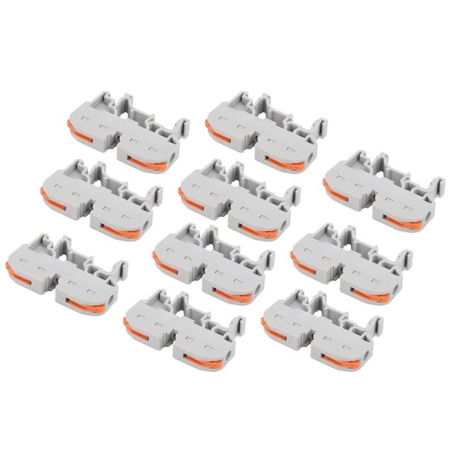 Terminal De Palanca Con Resorte, Conector De Cable De Palanca Conector PCT-211 Bloque De Conexión De Cables Resistente A La Corrosión Para Gabinetes De Interruptores Para ANGGREK Otros