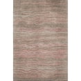 thumbnail image 2 of Addison Rugs Mayfield Premium Machine Washable Transitional Stripes Mocha Rectangle Rug, 5' X 7'6" Machine Washable Transitional Stripes Mocha Oversized Sherpa Throw Blanket, 2 of 7