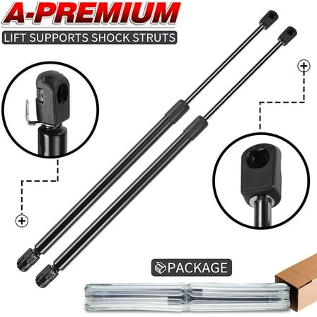 A-Premium Rear Tailgate Lift Supports Shock Struts Compatible with Porsche 924 1977-1988 944 1983-1991 968 1992-1995 2-PC Set