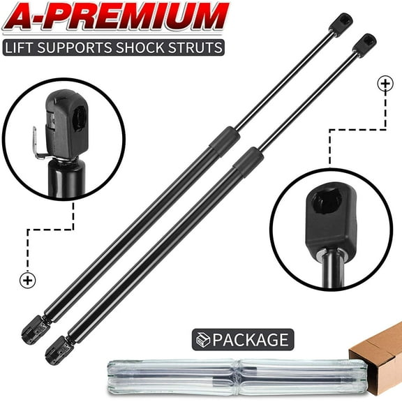 A-Premium Rear Tailgate Lift Supports Shock Struts Compatible with Porsche 924 1977-1988 944 1983-1991 968 1992-1995 2-PC Set