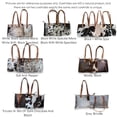 thumbnail image 4 of Genuine Cowhide Large Tote Highlands Black Cowhide Tote, 4 of 22