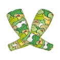 thumbnail image 2 of Easygdp Cartoon Frog Adult Ice Silk Sunscreen Arm Cover with Thumbhole, Cooling Compression Arm Cover for Cycling, 2 of 8