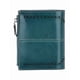 thumbnail image 4 of Cartera Mujer Xtellar color azul ,Corto Billeteras de Piel con Cremallera,Tarjetero con Ranuras de Identificación,Carteras de Dama, 4 of 5