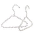 thumbnail image 1 of Perchas blancas de 2 piezas para ropa, para el suelo, para perros, armario, ropa, calcetines, abrigo, perla, novia, 1 of 6
