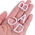 thumbnail image 3 of OULII 2Pcs White Plastic Letters for Poster Board Creative Changeable Letter Board Sign for Home Decoration, 3 of 8