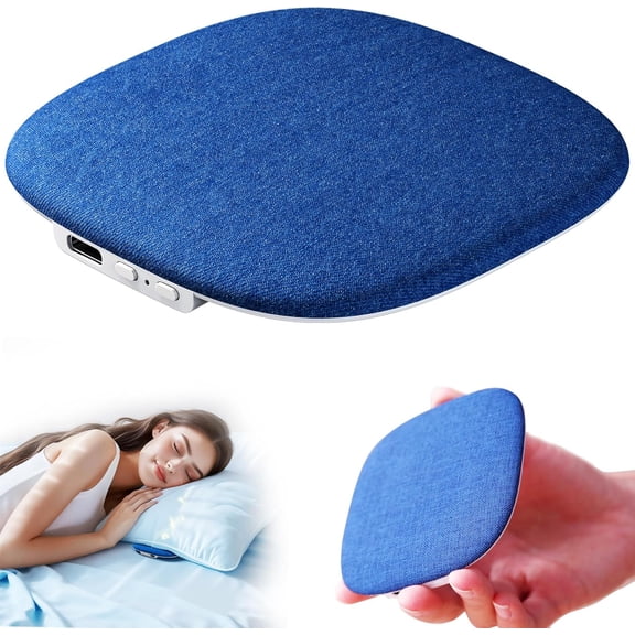 Wrongduck Pillow Speaker for Sleeping, Ultra Thin Bluetooth Speaker Under Pillow with 100 White Noise Sounds Timer, Flat Wireless Travel Speaker 30H Playtime