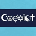 thumbnail image 2 of CafePress - Coexist Body Suit - Cute Infant Bodysuit Baby Romper - Size Newborn - 24 Months, 2 of 3