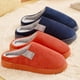 thumbnail image 2 of Women's Thick Bottom Home Slippers, Household Plush Slippers, Anti-slip Thermal Slippers, 2 of 5