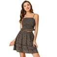 thumbnail image 1 of Conjunto de falda Escalonada Camisola Allegra K Dos Piezas Negro M, 1 of 5