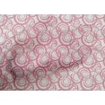 thumbnail image 4 of oneOone Cotton Poplin Pink Fabric Circles Geometric Fabric For Sewing Printed Craft Fabric By The Yard 42 Inch Wide, 4 of 4