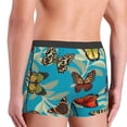 thumbnail image 4 of Kdxio Men's Boxer Briefs with Multicolored Butterflies Print - Comfortable and Breathable Underwear for Everyday Wear, 4 of 7