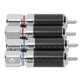 thumbnail image 5 of Enchufes de Soldadoura, Adaptador de conector Cromado 4 PCS para equipos de altavoces Profesionales, 5 of 7
