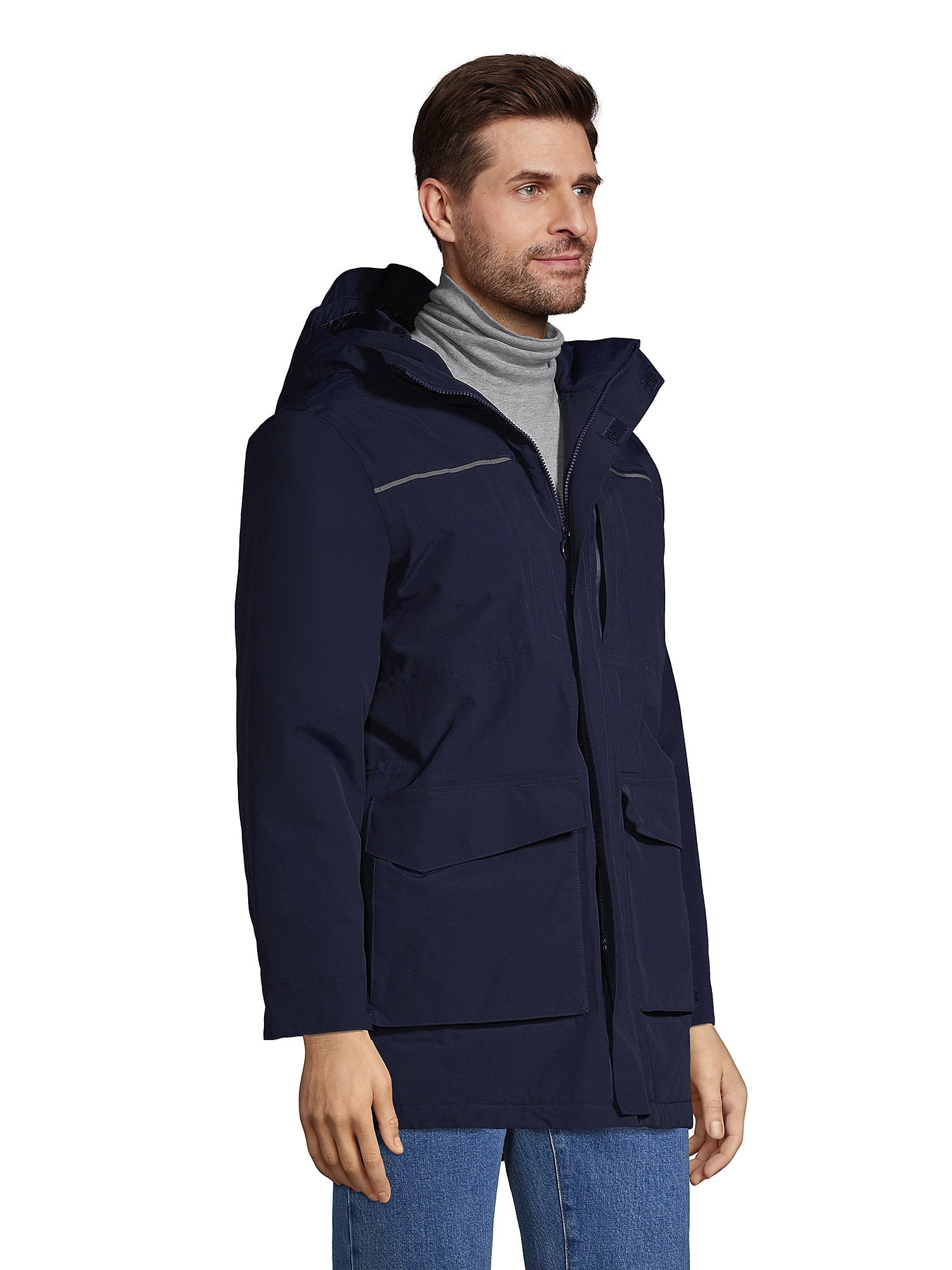 Lands' End Men's Squall Insulated Waterproof Winter Parka