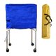 thumbnail image 4 of Carro rodante para pelotas deportivas con bolsa, carro plegable para guardar pelotas de gimnasio, recogedor de pelotas para Azul, 4 of 8