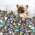 thumbnail image 3 of Naloa Colored Glass Dog Blanket, 3 Sizes Cat Blanket for Indoor Cats Large Medium Small Dog Gifts-Medium, 3 of 8