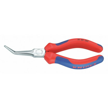 

Knipex Bent Long Nose Plier 6-1/4 L Smooth 31 25 160